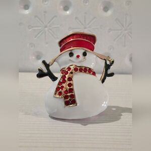🔥Festive Snowman Brooch🔥
